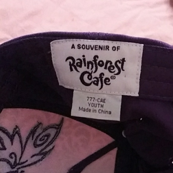 Pink & Purple Rainforest Cafe Hat!!! - Picture 6 of 6